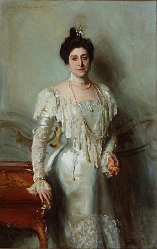 John Singer Sargent Portrait of Mrs. Asher B. Wertheimer Norge oil painting art